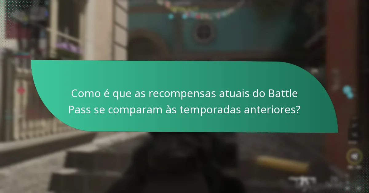 Que tipos de recompensas cosméticas estão disponíveis no Battle Pass?