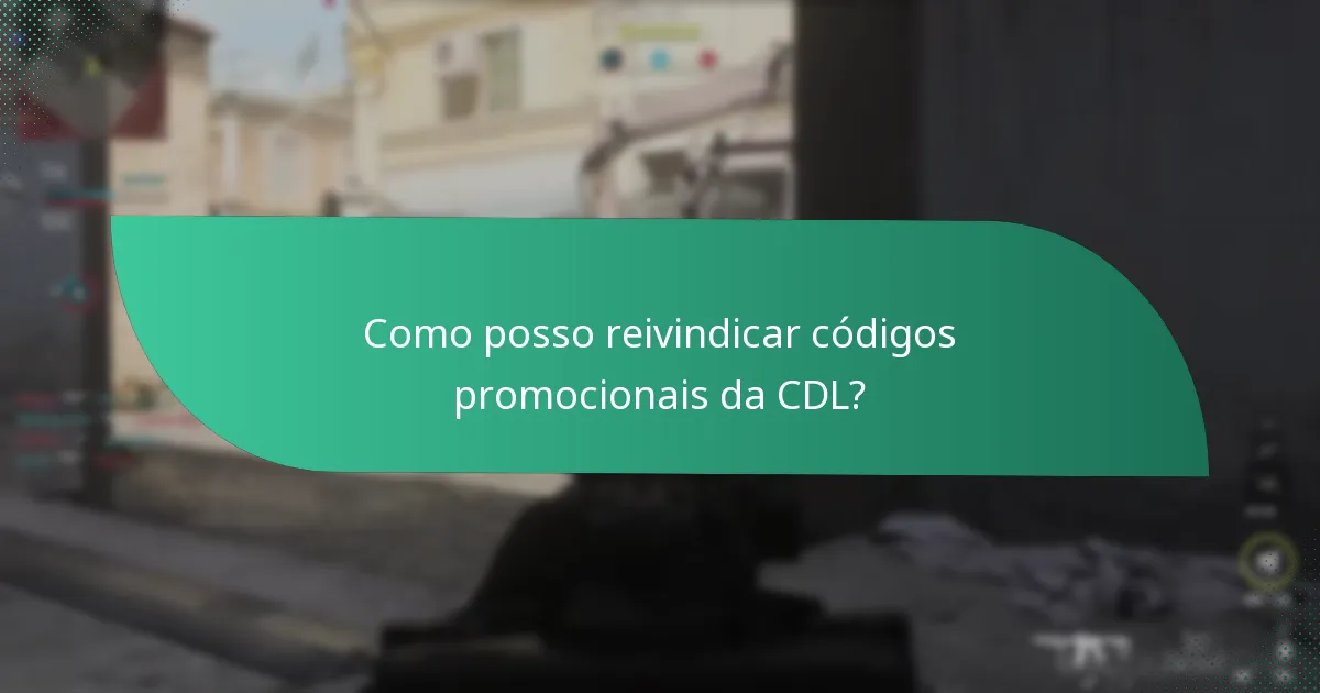 Que eventos únicos estão associados a códigos promocionais da CDL?