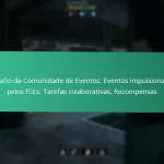 Recompensas pela Conclusão de Desafios de Evento: Conclusão de tarefas, Desbloqueio de itens, Reconhecimento