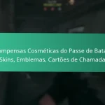 Recompensas Gratuitas do Passe de Batalha: Itens sem custo, desbloqueios por níveis, presentes da comunidade
