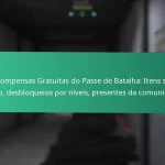 Recompensas Cosméticas do Passe de Batalha: Skins, Emblemas, Cartões de Chamada
