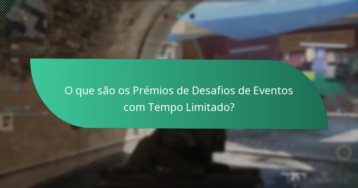 Por que a urgência é importante nos Prémios de Desafios de Eventos?